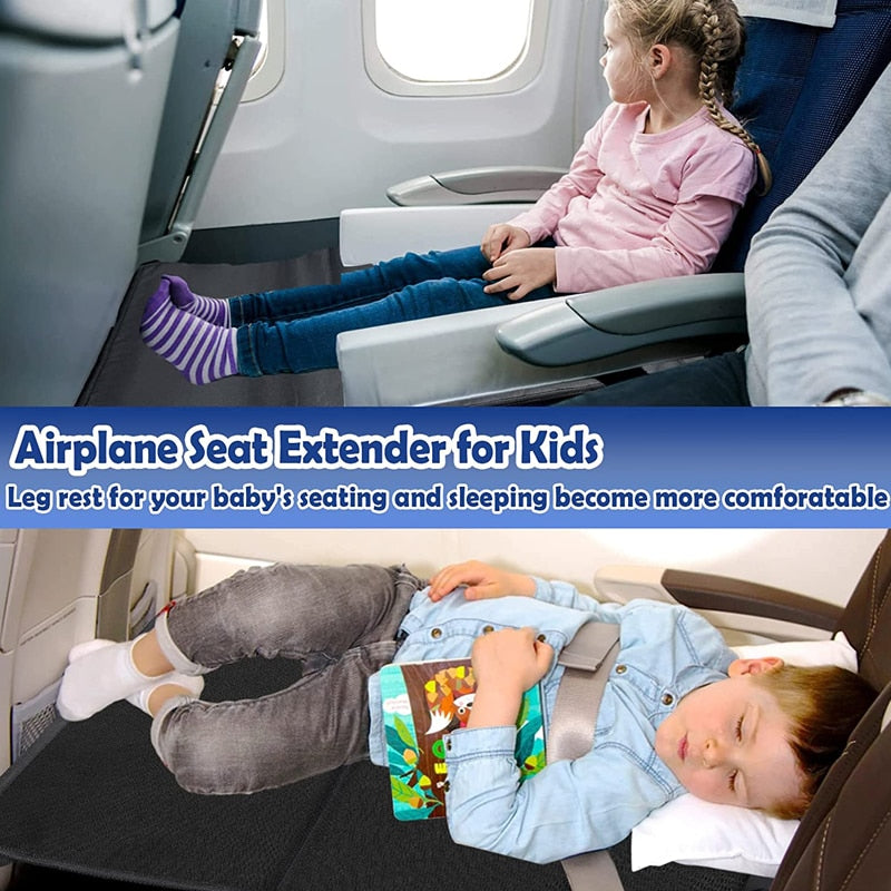 SkyDreams Kids: Portable Airplane Bed & Footrest