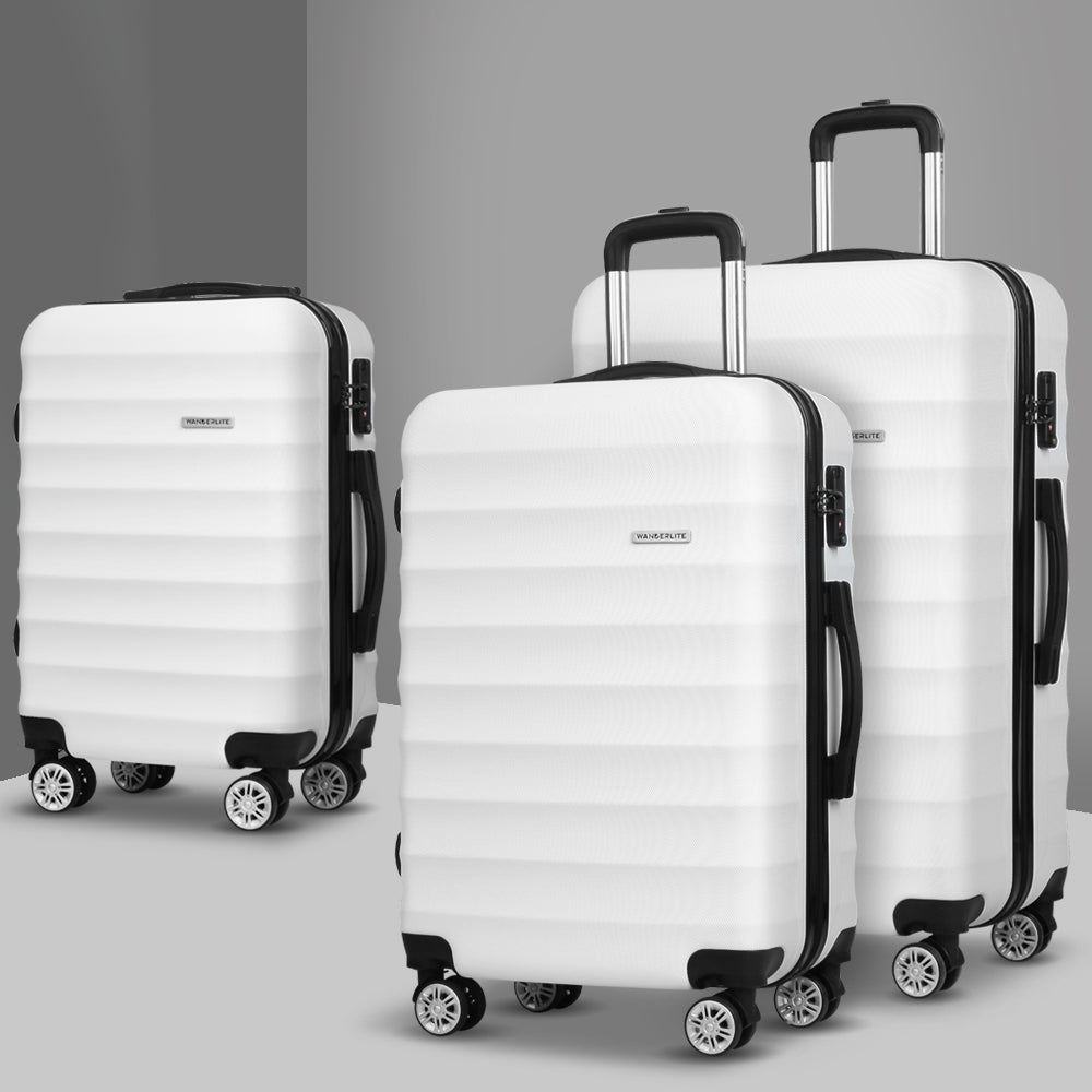 Seychelles 3pc Hard Case Luggage Set