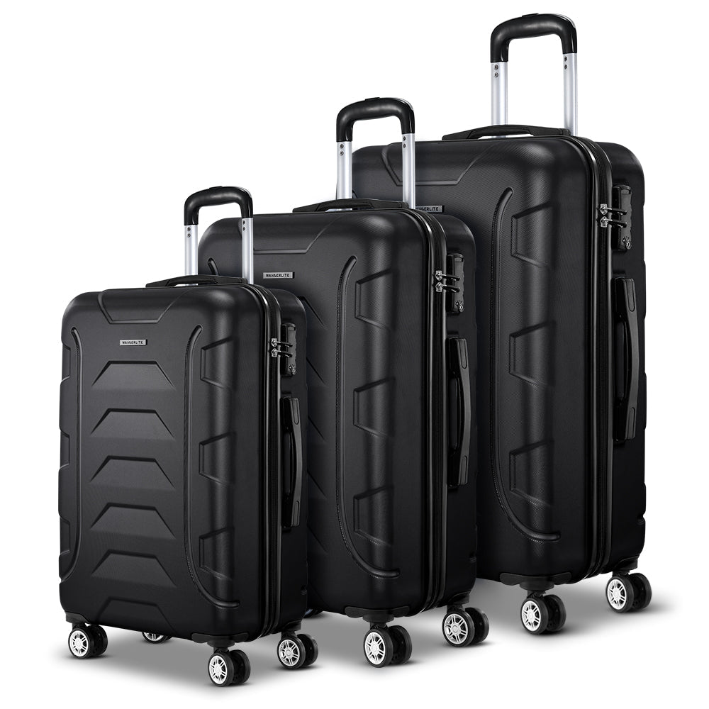 Corsica 3pc Hard Case Luggage Set