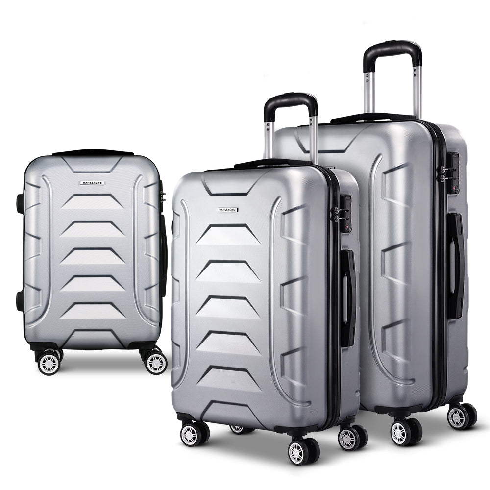 Maldives 3pc Hard Case Luggage Set