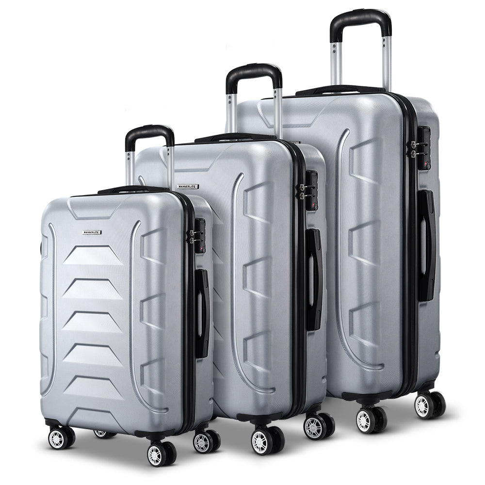 Maldives 3pc Hard Case Luggage Set