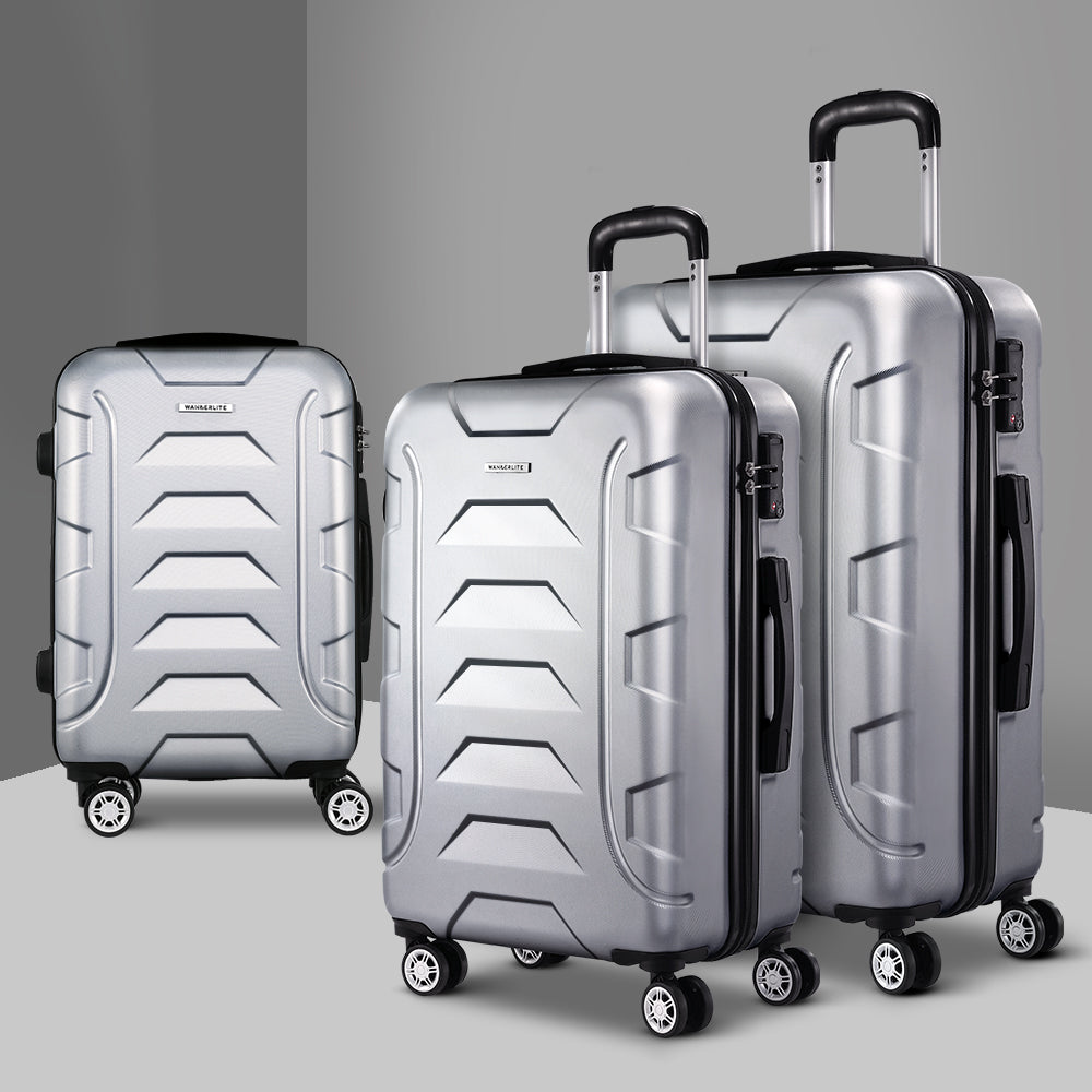 Maldives 3pc Hard Case Luggage Set