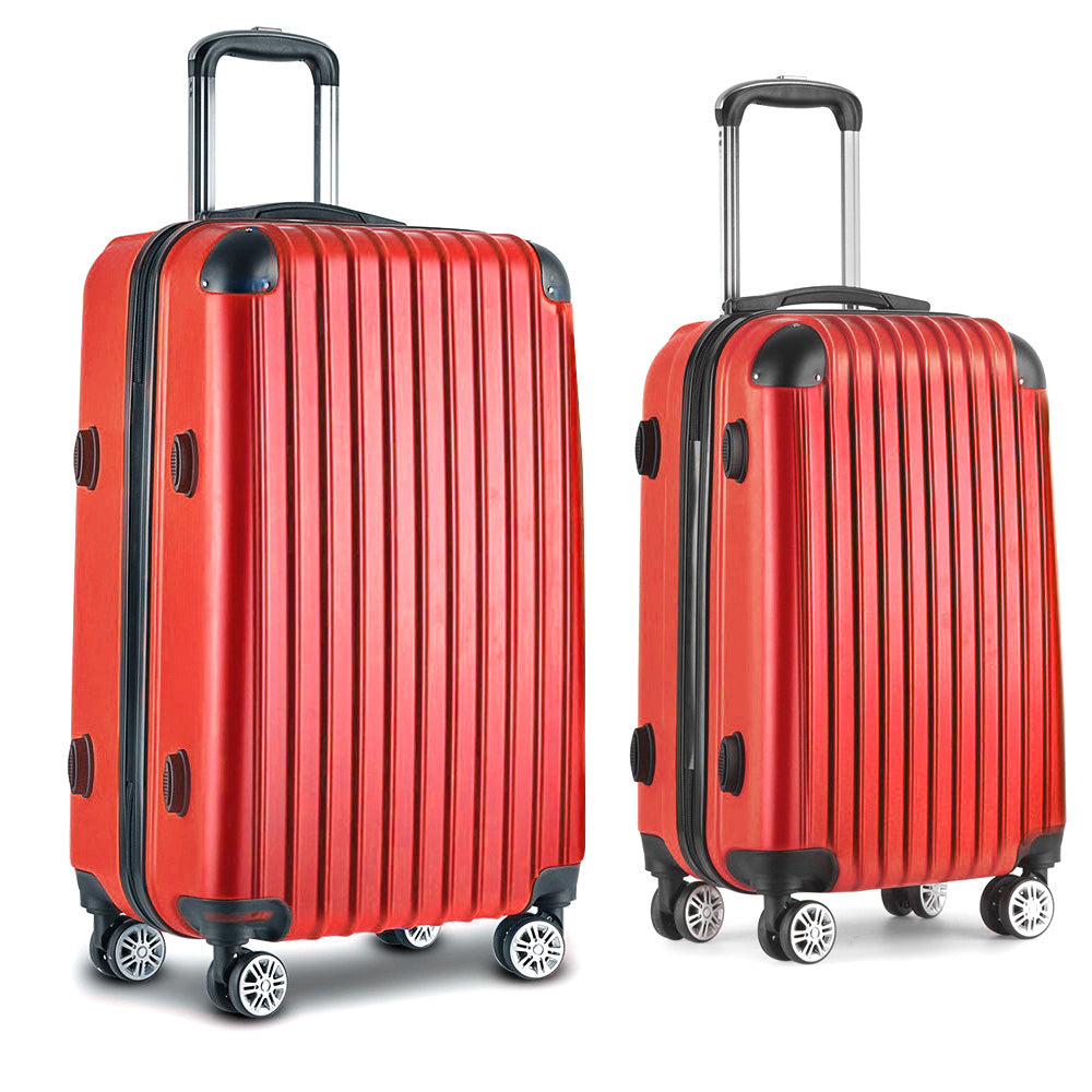 Hawaii 2pc Hard Case Luggage Set