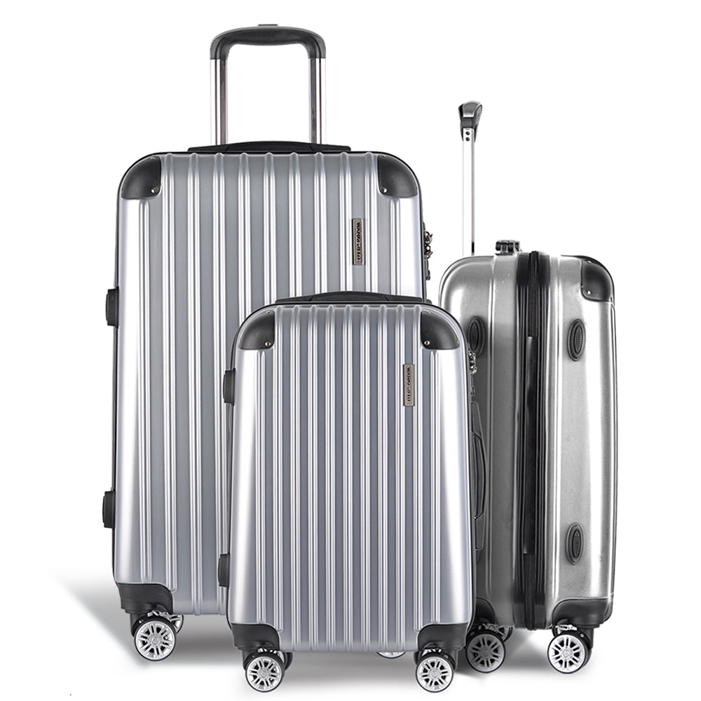 Bora Bora 3pc Hard Case Luggage Set