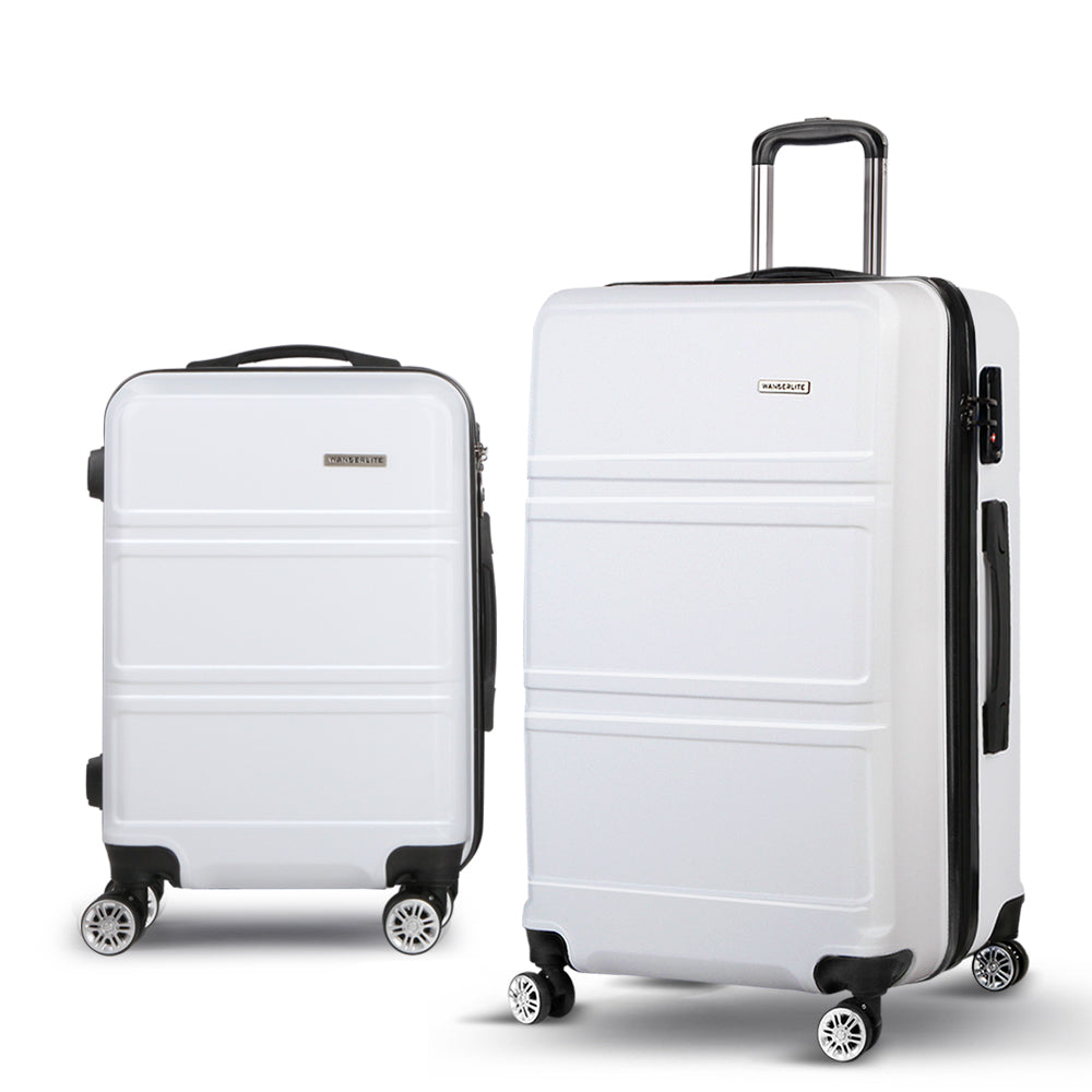 Capri 2pc Hard Case Luggage Set