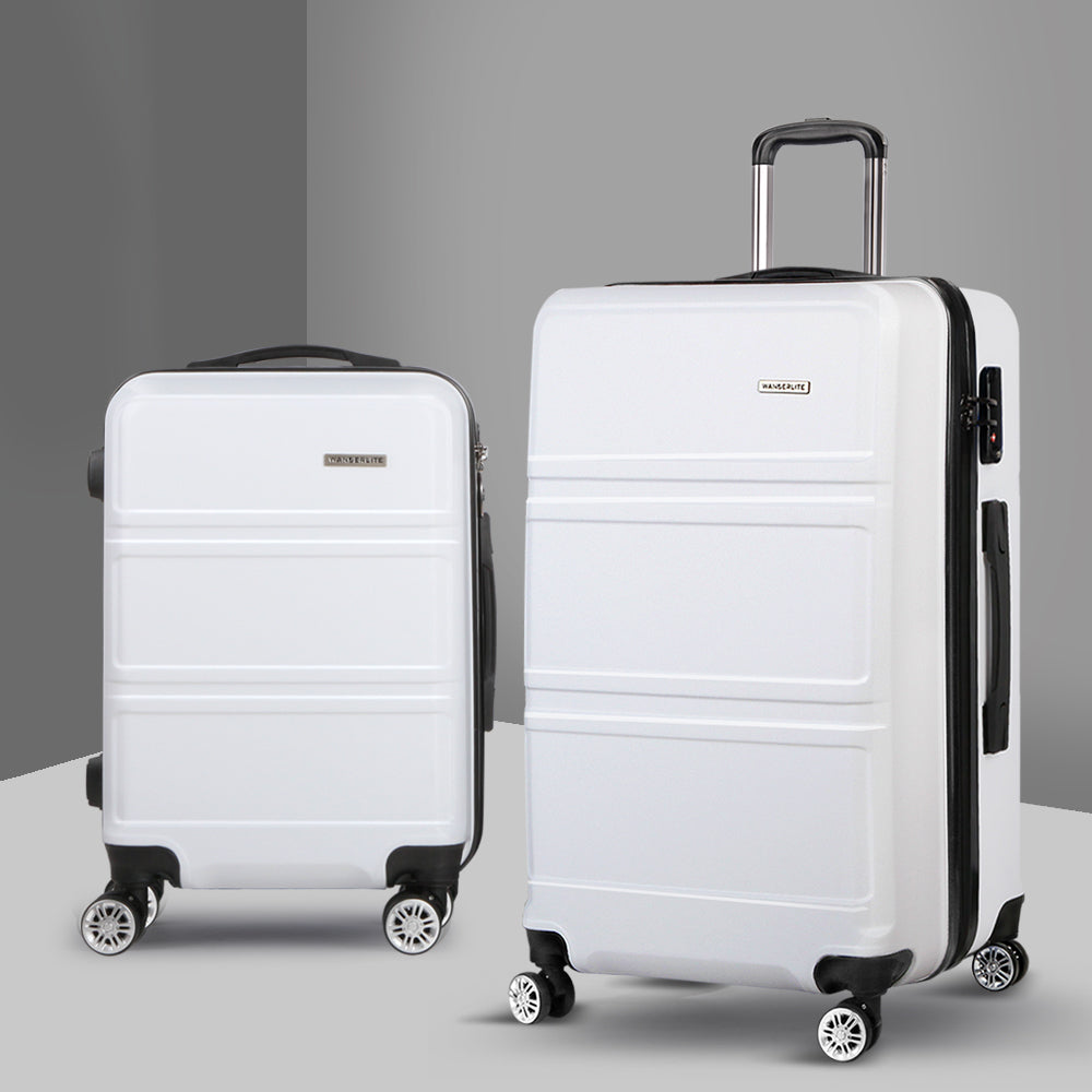 Capri 2pc Hard Case Luggage Set