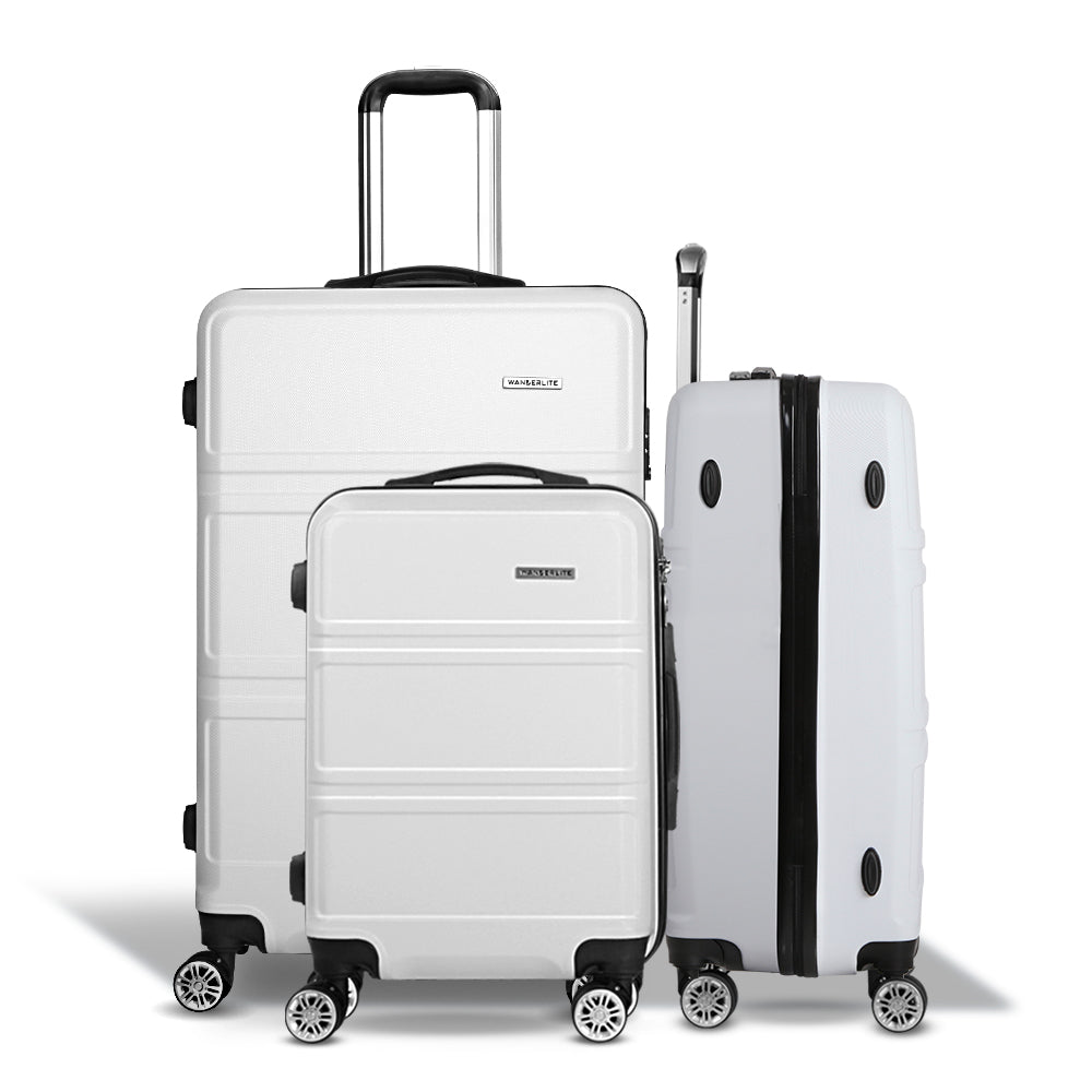 Capri 3pc Hard Case Luggage Set