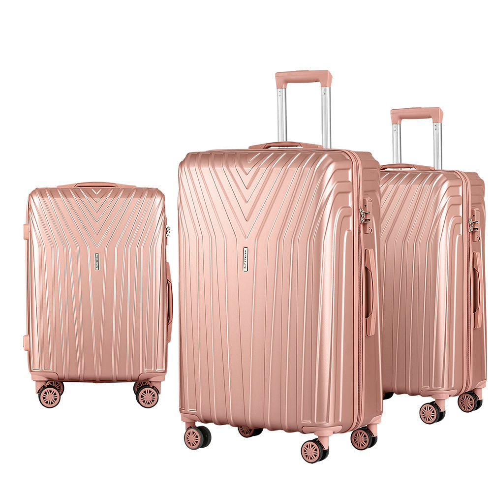 Sardinia 3pc Hard Case Luggage Set