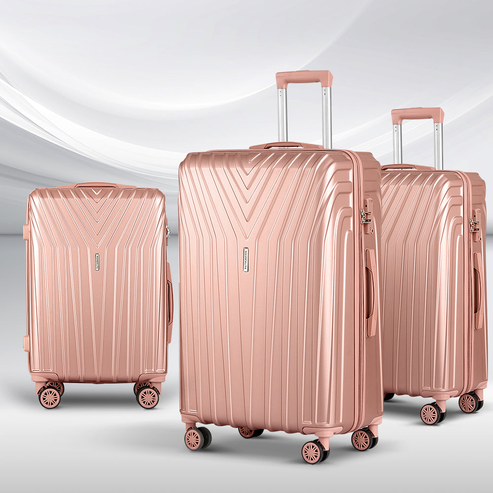 Sardinia 3pc Hard Case Luggage Set