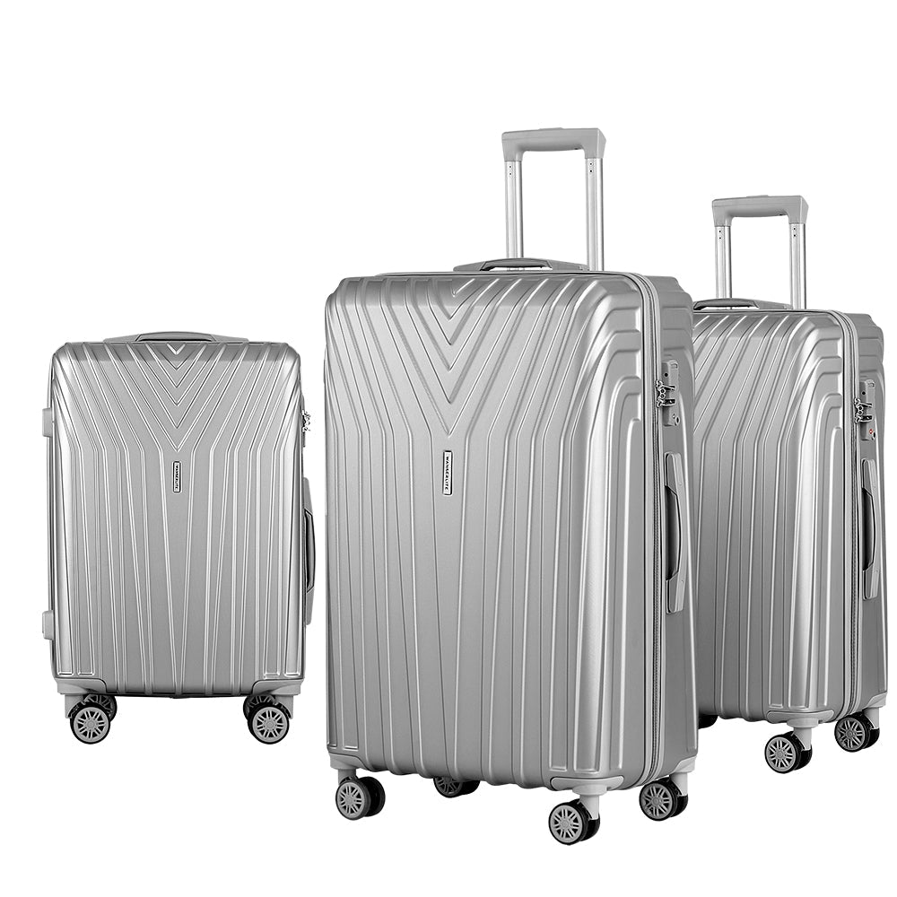 Aruba 3pc Hard Case Luggage Set