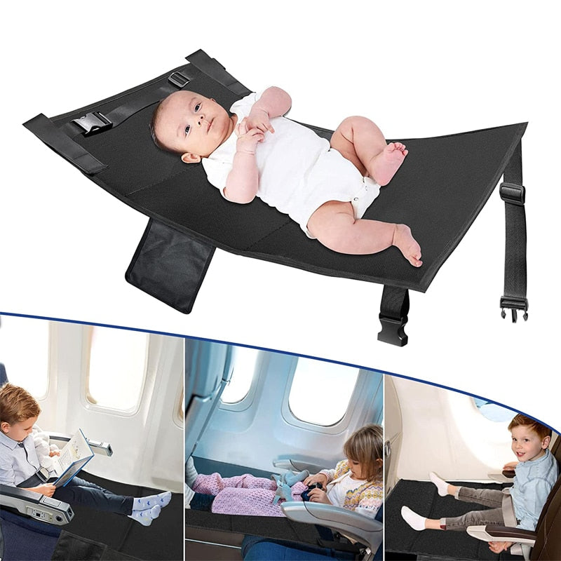 SkyDreams Kids: Portable Airplane Bed & Footrest