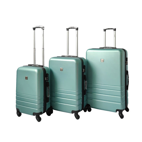 Naxos 3pc Hard Case Suitcase