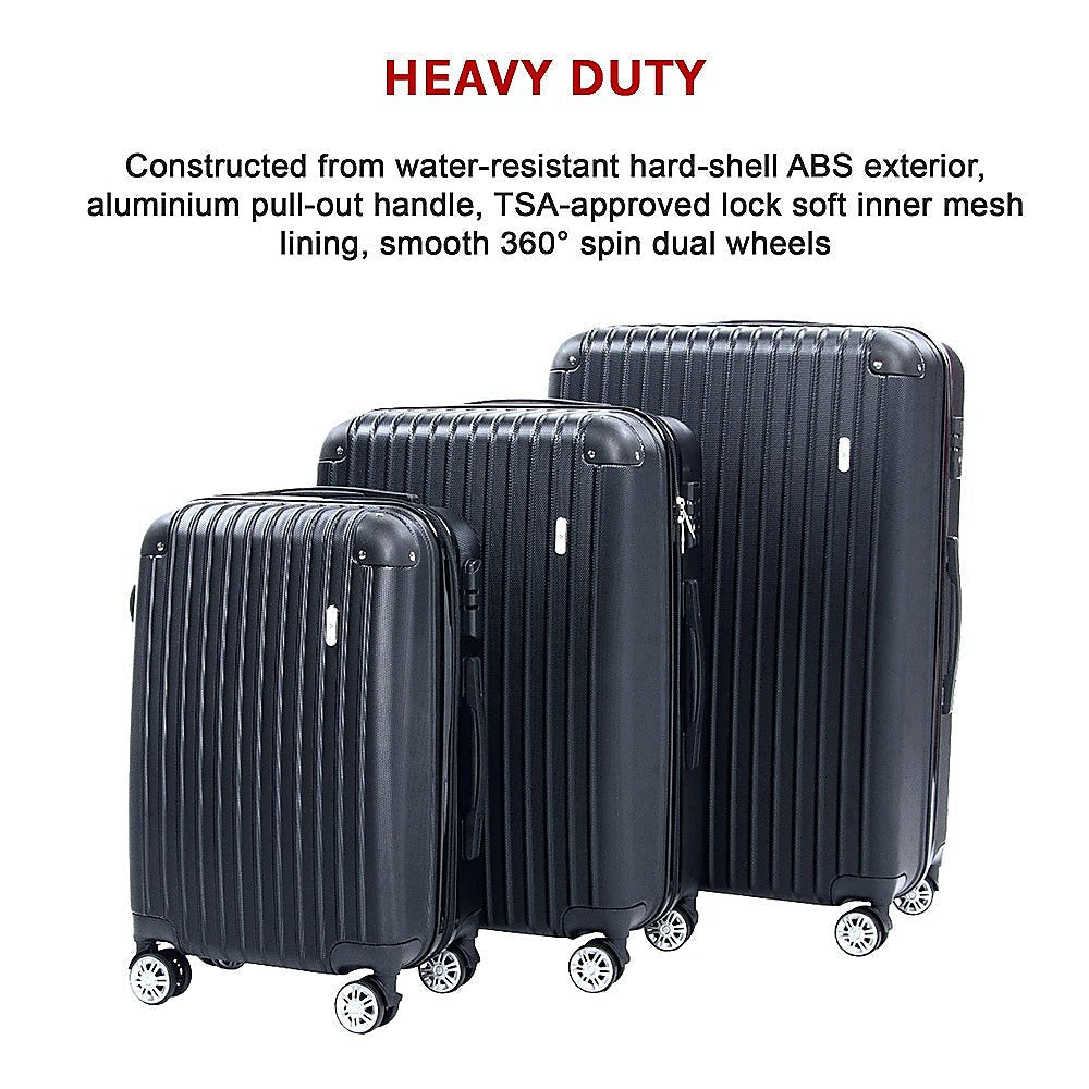 Reunion 3pc Hard Case Luggage Set