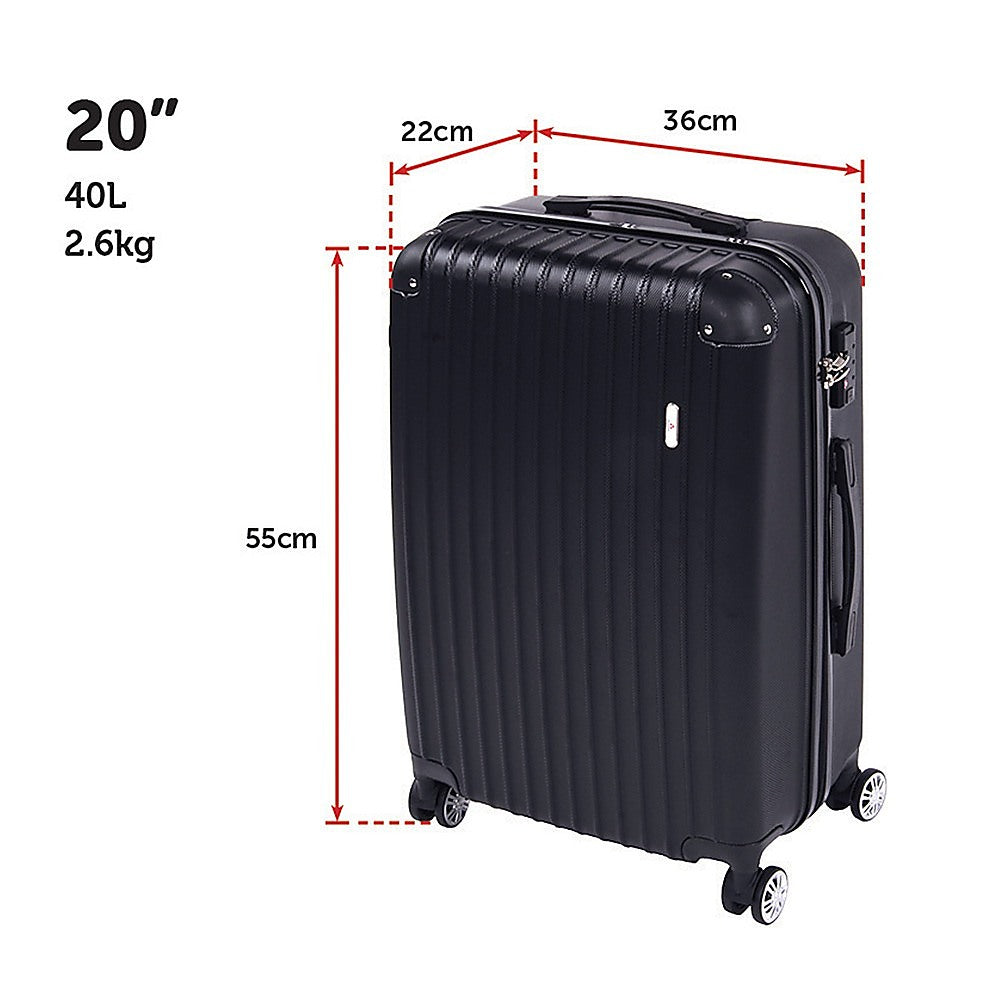 Reunion 3pc Hard Case Luggage Set