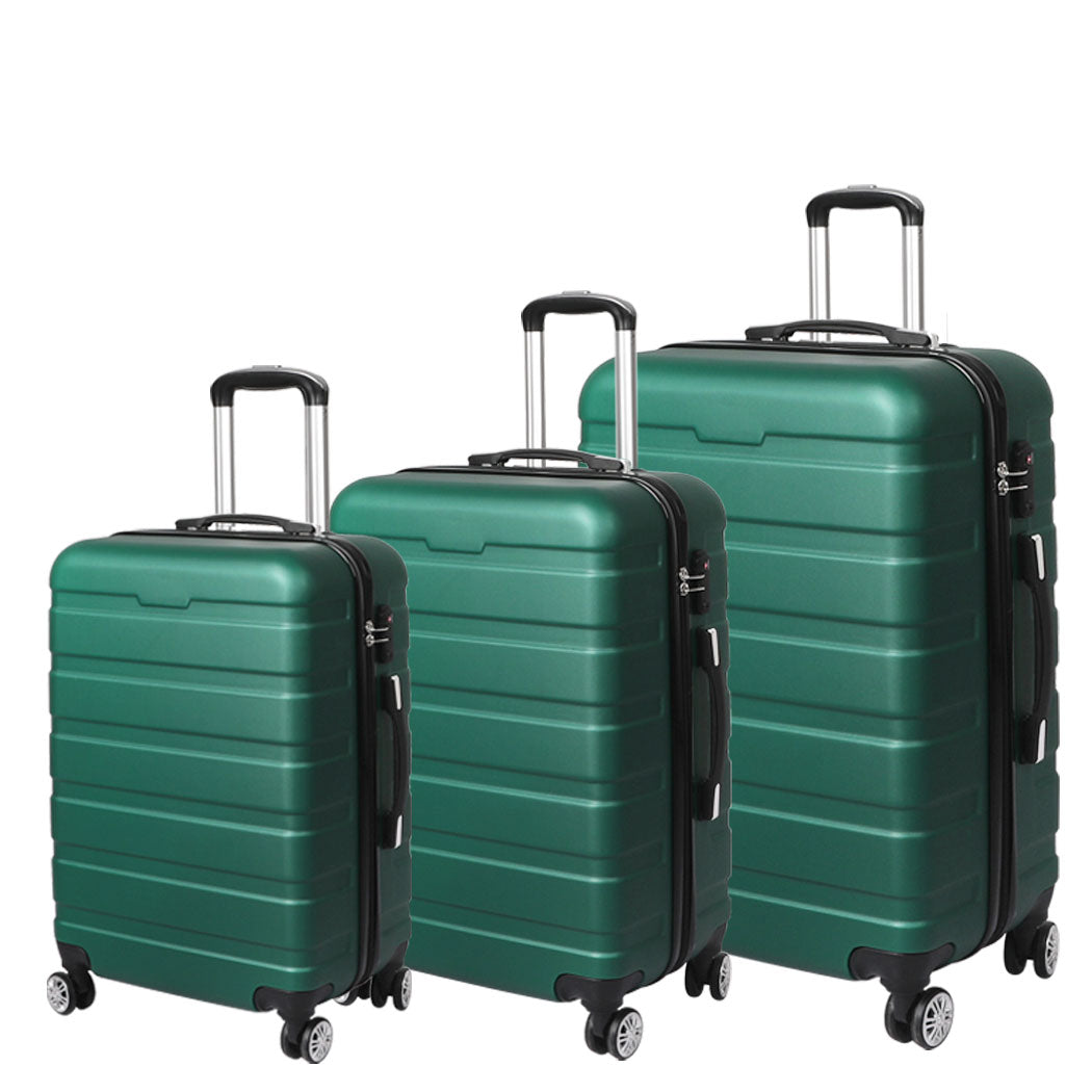 Tahiti 3pc Hard Case Luggage Set