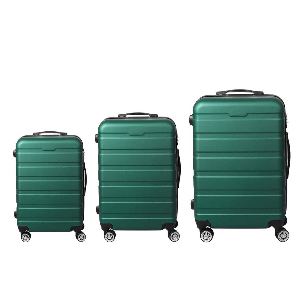 Tahiti 3pc Hard Case Luggage Set