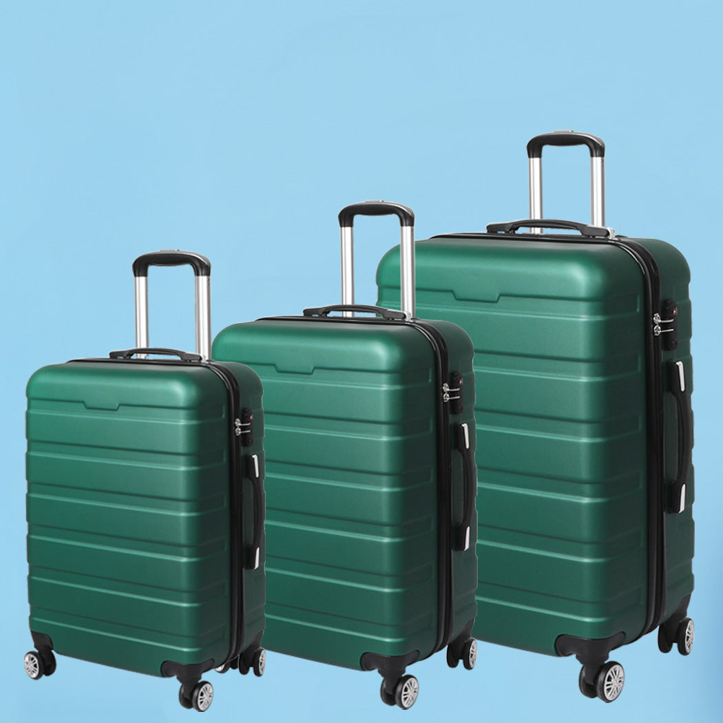 Tahiti 3pc Hard Case Luggage Set